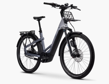 E-Bike Pedelec Winora "Yakun R5 Pro ABS" Low - downtown/haze grey - gloss